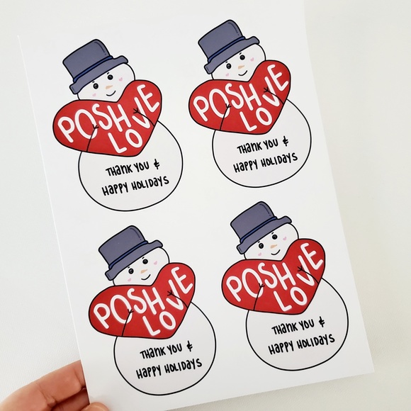 LB038 STICKERS Custom Poshmark Personalizable Stickers [Price Firm] - Picture 5 of 10